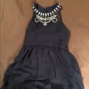 Beautiful Navy Girls Dress, size 10. Worn once
